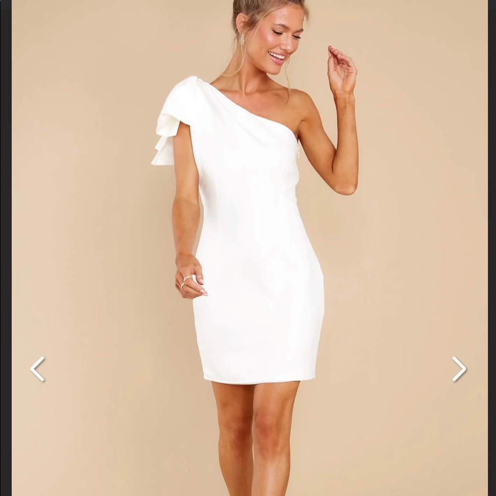 White Bridal Shower Dress